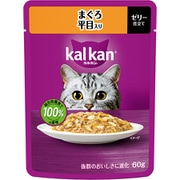 カルカン パウチ まぐろ 平目入り 60g [猫用 ウエットフード 60g 成猫（1歳～7歳） 総合栄養食]