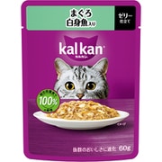 カルカン パウチ まぐろ 白身魚入り 60g [猫用 ウエットフード 60g 成猫（1歳～7歳） 総合栄養食]