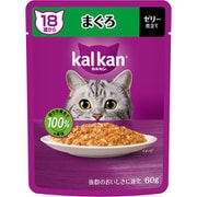 カルカン パウチ 18歳から まぐろ 60g [猫用 ウエットフード 60g 18歳～ 総合栄養食]