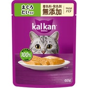 カルカン パウチ やわらかパテ まぐろ たい入り 着色料・発色剤 無添加 60g [猫用 ウエットフード 60g 成猫（1歳～7歳） 総合栄養食]