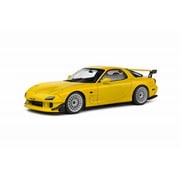 S1810603 1/18 マツダ RX-7 FD3S ストリートファイター 1994 イエロー [ダイキャストミニカー]