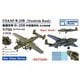 BST WS70058 1/700 米陸軍航空軍 B-25B “ドーリットル空襲” 2機セット [プラモデル用パーツ]