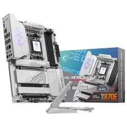 AMD X870Eチップセット搭載 ATX マザーボード ホワイト MPG X870E EDGE TI WIFI