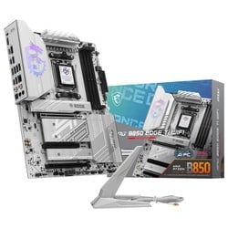 AMD B850チップセット搭載 ATX マザーボード シルバーホワイト MPG B850 EDGE TI WIFI