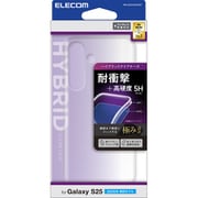 Galaxy S25 ケース ハイブリッド カバー 衝撃吸収 カメラレンズ保護設計 ワイヤレス充電可 ストラップホール付 極み設計 クリア PM-G251HVCKCR