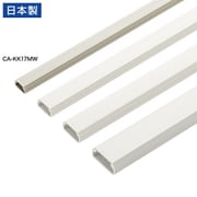 CA-KK17MW [壁用ケーブルモール 幅17mm 角型 ミルキーホワイト]