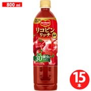 リコピンリッチ トマト飲料 800ml 15本