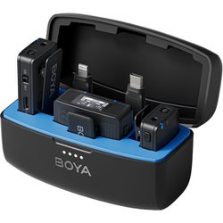 BOYAMIC（ボーヤマイク） オールインワンプロフェッショナルワイヤレスマイク 高性能ノイズキャンセリング機能搭載 8GBオンボードメモリ搭載 BOYAMIC