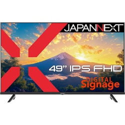 液晶モニター/49型/フルHD（1920×1080）/IPS（ADS）パネル/半光沢/HDMI×3 VGA×1 ビデオ・音声入力×1/2年保証モデル JN-IPS49F-U