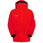 アルパイン ガイド ハードシェル フーデッド ジャケット アジアンフィット メンズ 防水ジャケット mammut red(3778) Sサイズ(日本:Mサイズ) 1010-31330
