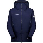 アルパイン ガイド ハードシェル フーデッド ジャケット アジアンフィット レディース 防水ジャケット marine(5118) Lサイズ(日本:XLサイズ) 1010-31340
