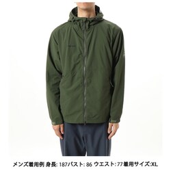 【新品】S size MAMMUT ハイキングウィンドブレーカー　ジャケット MAMMUT マムート ハイキングウインドブレーカーフーデッド