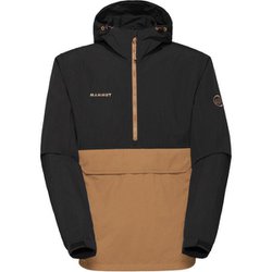 ハイキング ウィンドブレーカー フーデッド アノラック アジアンフィット ユニセックス ジャケット claystone-black（7547） Mサイズ（日本：Lサイズ） 1012-00730