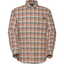 トロバットサマーロングスリーブシャツAFメン メンズ シャツ silver sage-mammut red（1310） Sサイズ（日本：Mサイズ） 1015-01600