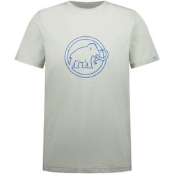 QD ロゴ プリント Tシャツ アジアンフィット メンズ カットソー silver sage PRT4(1298) Lサイズ(日本：XLサイズ) 1017-02012
