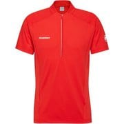 エナジー ファーストレイヤー ハーフ ジップ Tシャツ アジアンフィット メンズ カットソー mammut red（3778） XLサイズ（日本：XXLサイズ） 1017-04920