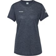 ツリー ウール ファーストレイヤー Tシャツ アジアンフィット レディース カットソー marine melange(5784) Mサイズ(日本:Lサイズ) 1017-06690