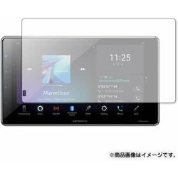タッチスクリーン・タッチペン対応 強化ガラスと同等の高硬度9H クリア光沢フィルム Pioneer carrozzeria 1D メインユニット DMH-SF700用 互換品 f9h-lscn09-mc004233