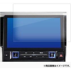 タッチスクリーン・タッチペン対応 強化ガラスと同等の高硬度9H クリア光沢フィルム トヨタ アルファード 30系ナビ（10.5インチ）用 互換品 f9h-lscn12-mc006052
