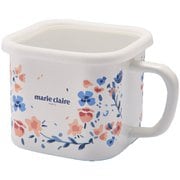 マリ・クレール フルレット ホーロー マルチスクエアポット 1450ml IH対応 MCY-01