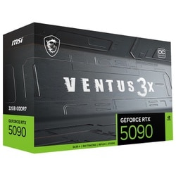 グラフィックボード・グラボ・ビデオカード MSI GeForce RTX 5090 32G VENTUS 3X OC GeForce RTX 5090 32G VENTUS 3X OC | MSI グラフィックボード