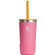 DRINKWARE(ドリンクウェア) 12oz タンブラー キッズ ウィズ ストロー リッド Dahlia 354ml 8901770149251