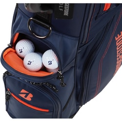 新品BRIDGESTONE GOLF キャディバッグ CB2525NA ネイビー 無料名入れサービス】 軽量 スタンドモデル(NA(紺)): ギア