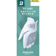 GL25L3WH21 [BRIDGESTONE GOLF FIT LADY（左手用） ホワイト サイズ：21cm]