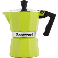 La CAFFETTIERA 直火式エスプレッソメーカー1カップ ライムグリーン 83000550143