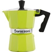 La CAFFETTIERA 直火式エスプレッソメーカー3カップ ライムグリーン 83000550343
