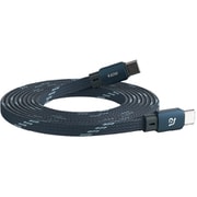 マグネット収納式USB Type-Cケーブル 60W 1m ブルー ACBADMF100BL