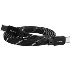 マグネット収納式USB Type-Cケーブル 60W 2m ブラック ACBADMF200BK
