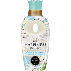 レノア ハピネス 夢ふわタッチ ウォームコットン＆すずらんの香り 本体 450ml [柔軟仕上げ剤]