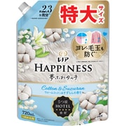 レノア ハピネス 夢ふわタッチ ウォームコットン＆すずらんの香り 詰め替え 特大 720ml [柔軟仕上げ剤]