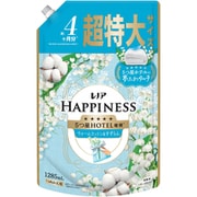 レノア ハピネス 夢ふわタッチ ウォームコットン＆すずらんの香り 詰め替え 超特大 1285ml [柔軟仕上げ剤]
