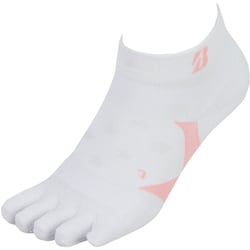 SOS25MWH [HYPERSOX 3Dソックスベーシック for サマー レディス（5本指タイプ） ホワイト サイズ：フリー（23～25cm）]