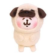 K-9576 カナヘイの小動物 ぬいぐるみ パグ うさぎ