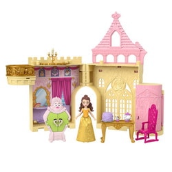 JDP54 ディズニープリンセス かさねるおしろシリーズ！ミニドール ベルとおしろ