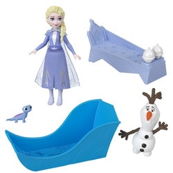 HRN65 アナと雪の女王 ミニドール＆アクセサリー エルサ＜雪のぼうけん＞