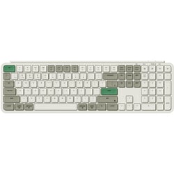 Keychron B6 Pro ウルトラスリム ワイヤレスキーボード US配列（テンキー付/100％フルサイズ）/シザースイッチ レトログリーン B6P-K12-US