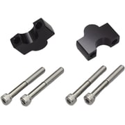 ハンドルアップスペーサーH25 ブラックアルマイト SソケットボルトM8×60mm HB0625B
