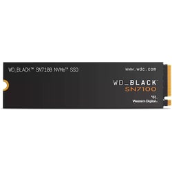 内蔵SSD WD_BLACK SN7100シリーズ M.2 2280 PCIe Gen 4.0 NVMe SSD 1TB 最大7,250MB/s読出 6,900MB/s書込 WDS100T4X0E