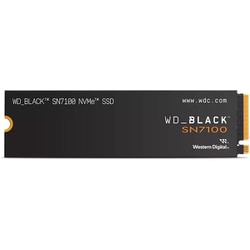 内蔵SSD WD_BLACK SN7100シリーズ M.2 2280 PCIe Gen 4.0 NVMe SSD 2TB 最大7,250MB/s読出 6,900MB/s書込 WDS200T4X0E