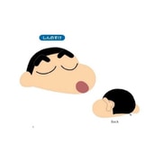 クレヨンしんちゃん もっちりフェイスミニクッション しんのすけ