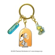 PEANUTS イニシャル 3連アクリルキーホルダー スヌーピー【A】