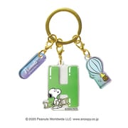 PEANUTS イニシャル 3連アクリルキーホルダー スヌーピー【H】