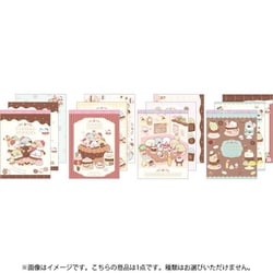 MH24801 すみっコぐらし 「喫茶すみっコでチョコレートフェア」テーマ クロスメモ 1個