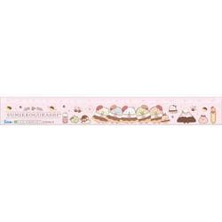 SQ90301 すみっコぐらし 「喫茶すみっコでチョコレートフェア」テーマ スリム定規