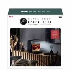 グラスアクア PERCO C‐Charcoal Black [淡水・海水両用 オールインワン水槽]