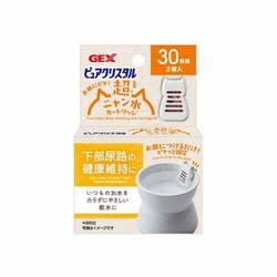 ピュアクリスタル お皿にピタ！超ニャン水 軟水カートリッジ 2個